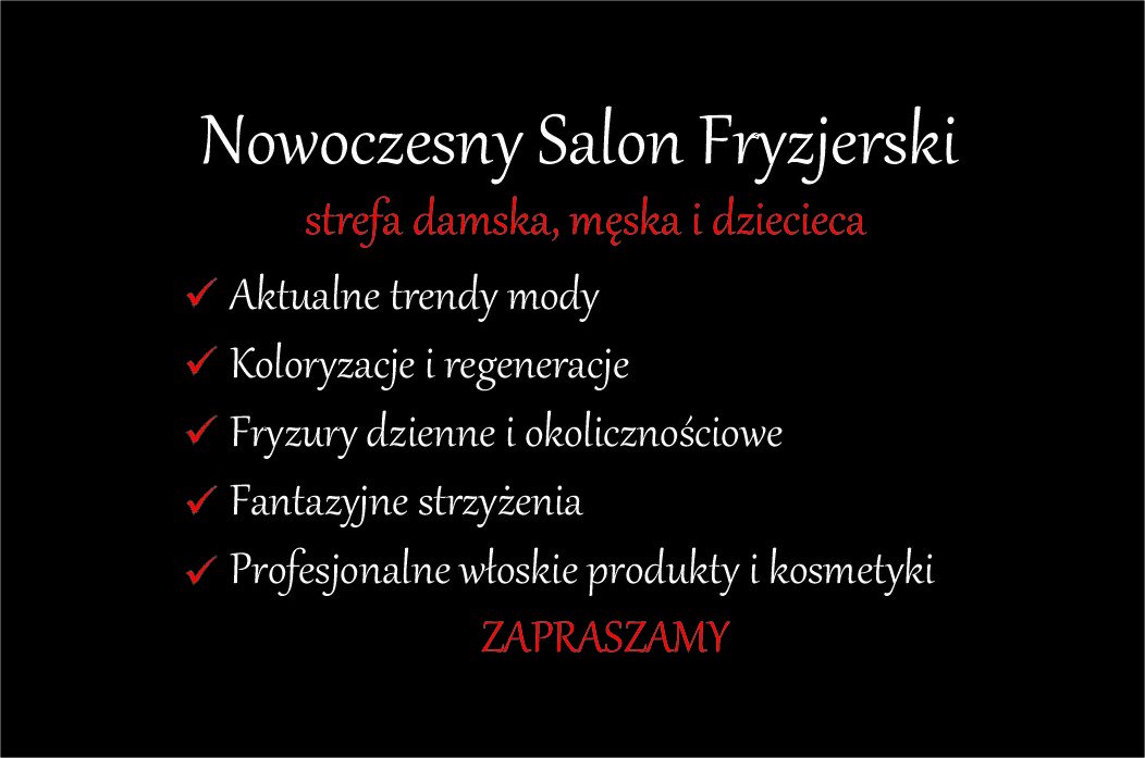 Realny Fryzjer Wzorcownia Wloclawek