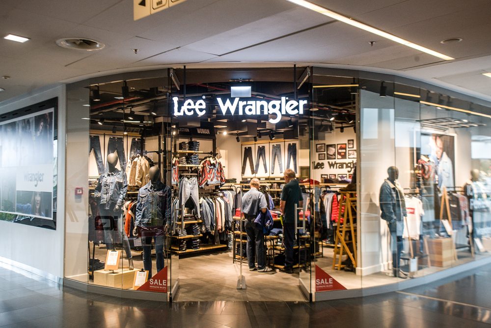 lee wrangler najemca centrum wzorcownia