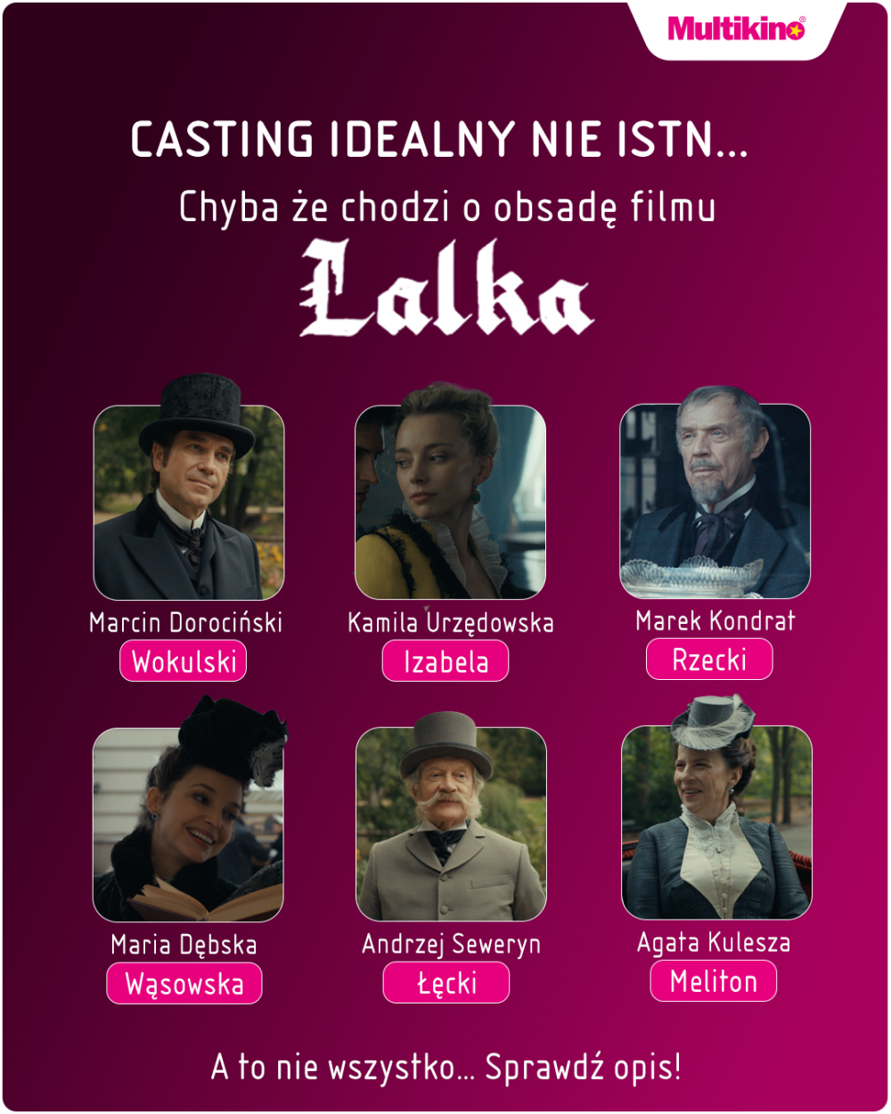 Zobacz "Lalkę" na wielkim ekranie Multikina