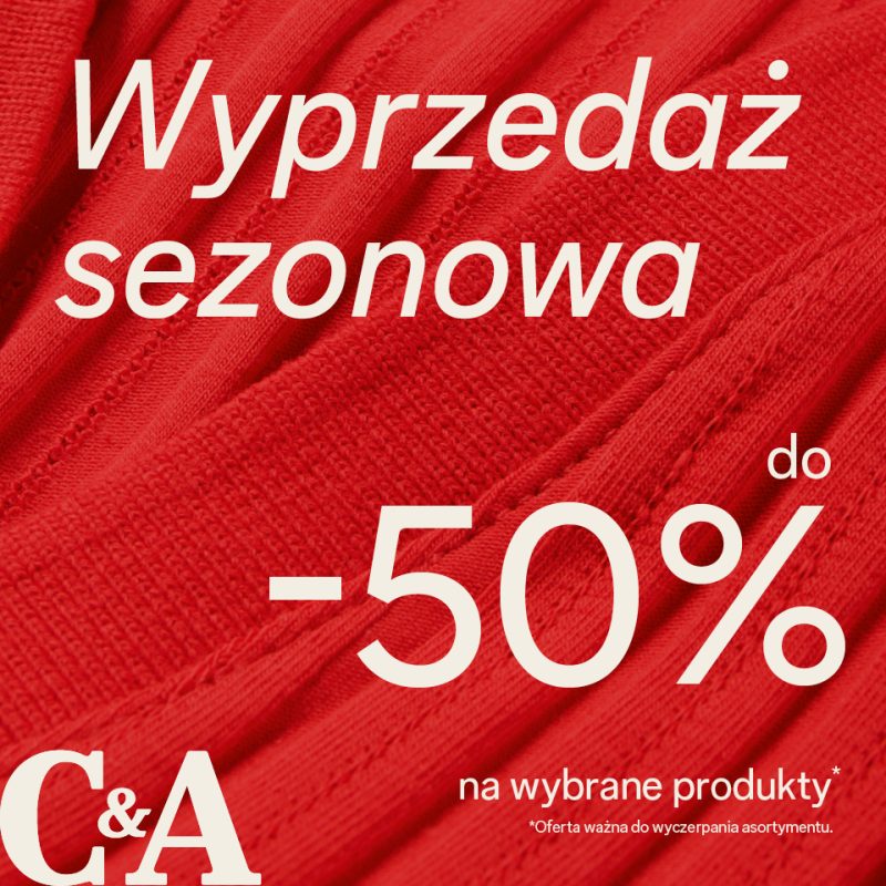 Wybrane produkty do -50% taniej.